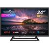 Smart Tech Smart TV 24 Pollici HD Ready DLED Quad Core VIDAA DVBT2/C/S2 colore Nero - 24HV10T3