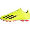 adidas X Crazyfast Club Turf Boots, Scarpe da Calcio Unisex-Adulto, Solar Yellow/Core Black/Cloud White, 45 EU