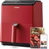 COSORI Friggitrice ad Aria, Air Fryer 6,4L (1,8Kg), Forno Elettrico, Doppia Resistenza, Connessione Wifi, 12 Funzioni Preimpostate, Libro&APP Ricette, 1700W, P583S ‎Rosso