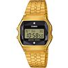 Casio Orologio Digitale Quarzo Unisex Adulto con Cinturino in Acciaio Inox A159WGED-1EF