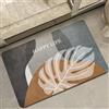 LXWINNER Tappetino Super Assorbente,Tappeto Bagno Diatomite,Microfibra Tappeto Assorbente,Tappeto Bagno Antiscivolo Tappetino Doccia Asciugatura Rapida, per Casa,Camera da Letto,Cucina, (60_x_90_cm, CF32)