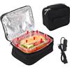 Natudeco Naudeco Lunch Bag Forno Portatile Ricarica USB Microonde Fodera in Alluminio Box Panno Oxford Forno Portatile con Manico per Auto da Viaggio a Lunga Distanza