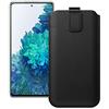 Slabo Case Cover Protettiva per Samsung Galaxy S20 Fe (5G | LTE) Custodia Protettiva con Chiusura Magnetica in Pelle PU - Nero | Black