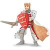 Papo - Statuetta Re Artù Rosso Realistica - 3 Anni + - Collezione Fantastico & Medievale - Gioco Creativo Leggende Arturiane - Idea Regalo Giocattolo Bambina Bambino