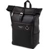Berliner Bags Premium Zaino in Pelle Harlem, Tasca Porta PC para Viaggio Uomo Donna - Nero/Nero