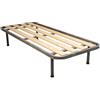 Bed Store SISTEMI RIPOSO Rete A Tavole Singola 80X190 Ortopedica Rinforzata 4 Piedi