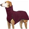 JFERDX Abbigliamento Per Cani Di Taglia Grande Alano Levriero Pitbull Maglione Collo Alto Cappotto Per Cani Di Taglia Media E Grande Maglione Autunno E Inverno Abbigliamento Per Animali Caldo E Ant