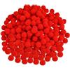 MIVAIUN 1000 Pezzi Mini Pompon Piccolo Lanuginoso 10mm Pom Pon per Decorazione Arte Craft Fai Da Te Pom Pom Rosso Piccoli Palline Feltro per Bricolage e Forniture per Hobby (Rosso)