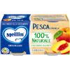 Mellin Omogeneizzato Pesca Con Mela 24 vasetti da 100gr