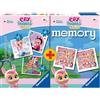 Ravensburger Cry Babies Multipack Memory + 3 Puzzle
