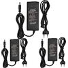 ledmo 3 Pezzi Alimentatore 12V 5A Trasformatore 60W, Alimentatore 12v 5a Per Spina di Alimentazione 12V Per Notebook, Striscia LED, Schermo TFT-LCD, Radio, NAS, HD Esterno, Router, Hub, Switch, Ecc.