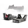 WAOBE M1 Mini Red DOT Sight RMR Reflex Ottica Tattica Cannocchiale da Fucile per Airsoft Pistola Tiro All'aperto Olografica G Mount/Black/Red DOT