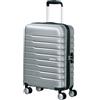 American Tourister Flashline - Spinner S, bagaglio a mano, 55 cm, 34 l, argento (Sky Silver), argento, Spinner S (55 cm - 34 L), Bagaglio a mano