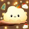 One Fire Luce Notturna Bambini, 16 Colori+5 Dimmerabile Lampada Nuvola, Silicone Ricaricabile Lucina Notte, LED Lampada Notturna per Cameretta Bambina Regalo Bimba [Telocomando]