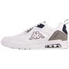 Kappa Codice Stile: 243415 Queens Unisex, Scarpe da Ginnastica Adulto, Bianco Blu Marino, 36 EU