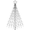 DEBFLEX - Ghirlanda per esterni - bianco freddo - forma abete - 4M - impermeabile IP44-600610