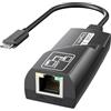 BYEASY Adattatore USB C Ethernet Gigabit velocità per MacBook, iPad Pro e altro ancora. Adattatore LAN RJ45 senza driver, adattatore di rete RJ45 10/100/1000 Mbps per la massima connettività