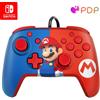 PDP Nintendo Switch Faceoff Deluxe+ Controller Cablato Audio Mario - Nintendo Switch