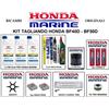 HONDA KIT TAGLIANDO MANUTENZIONE MOTORE FUORIBORDO INIEZIONE HONDA MARINE BF40D-BF50D
