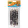 NaturalPet Doggy Snacks per cani Rolls di pelle bovina - con pesce - 3 pezzi da 17 cm - 1° ORDINE? scegli lo sconto BZR5 / BZR20 + 200 punti fedeltà