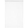 Relaxdays Tenda a Fili Bianca, Accorciabile, con Passanti, per Porte e Finestre, 145 x 245 cm, Bianca