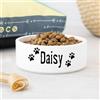 Wanapix | Ciotole Personalizzate per Cani e Gatti | con Nome e Foto | Ciotola in Ceramica per Cibo e Acqua | Antiscivolo | 17,5x7,5 cm | Mascotte