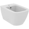 Ideal Standard - i.life B, Bidet sospeso con foro rubinetteria e troppopieno, E-packaging dedicato al trasporto di ceramica, Bianco