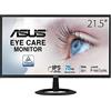 ASUS VZ22EHE Eye Care Monitor 22" pollici (21,45), Full HD (1920 x 1080), IPS 75Hz, Adaptive-Sync, HDMI, Filtro Luci Blu, Anti-sfarfallio, Ultra-sottile, Nero