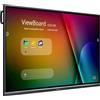 Viewsonic IFP7550-5 lavagna interattiva 190,5 cm (75") 3840 x 2160 Pixel Touch screen Nero HDMI