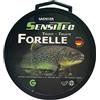 Saeger SENSITEC trota trasparente Ø 0,18 mm/4,10kg/400 m New 2018 Angel Monofilo cantante
