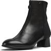 Camper Katie K400312, Stivale alla caviglia Donna, Nero 001, 38 EU