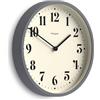 Newgate® Number Four Theatre Orologio a parete | Orologio a tondo moderno | 30cm | Marina francese | Numeri decorativi | Ideale per cucina, soggiorno o ufficio