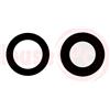 HOUSEPC Vetro Lente Fotocamera Posteriore Per iPhone 13-13 Mini