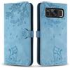 Vaitasy Custodia per Samsung Galaxy S8 Plus, Anti Graffio Pelle PU Cover con Magnetico Folio Protettiva Custodia per Galaxy S8 Plus - Gatto Blu