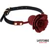 LateToBed BDSM Line Breathable Ball Gag with Rose