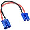 VUNIVERSUM 1 cavo di prolunga Premium EC5 da 30 cm, da maschio a femmina in oro, cavo adattatore da 14 AWG, cavo in silicone ad alta corrente per batteria Lipo