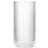DANMARK LYNGBY Vaso Lyngby Porcelæn H20,5 cm Lyngby in vetro soffiato a bocca senza tempo, trasparente