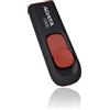 Adata Pen Drvie 64GB Adata USB 2.0 Stick C008 Black/Red [AC008-64G-RKD]