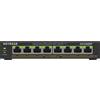 NETGEAR 8-Port Gigabit Ethernet PoE+ Plus Switch (GS308EP) Gestito L2/L3 (10/100/1000) Supporto Power over (PoE) Nero