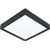 Eglo LED Plafoniera Fueva 5, L x P 21 cm, lampada da soffitto a 1 luce in