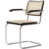THONET sedia a slitta con braccioli S 64 V - S 64 V