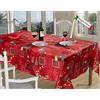 HOME ZEN HOUSEHOLD LINEN TOVAGLIA NATALIZIA IN TESSUTO NON STIRO COPRITAVOLO DECORATIVO (12-14 posti, athens)