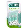 GUM Sunstar Gum Soft Pick ADVANCED REGULAR MEDIUM 12 pezzi Soft Picks