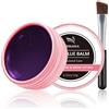 PERMANIA Colla per Sollevare le Ciglia, Colla per Sopracciglia, Lash Lifting Glue Balm, Per il Lifting delle Ciglia e la Laminazione delle Sopracciglia - Sapore d'uva - 10g