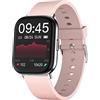 ELEXUS Smart Watch Fitness Tracker per uomini e donne, frequenza cardiaca, monitoraggio delle attività sportive Smartwatch, contapassi con monitoraggio, Smartwatch, compatibile con iPhone e telefoni Android
