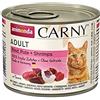 animonda Carny Adult, cibo umido per gatti, Manzo, Pute + Gamberetti 6 x 200 g