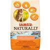Iams Naturally cibo secco per gatti con salmone e riso - Cibo secco completo e bilanciato con ingredienti naturali, 2,7 kg
