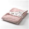 BGEUROPE Textiles Mora - Coperta per bebè Baby Galaxy - Mini culla 80 x 110 cm, colore: rosa - Coperte, unisex