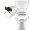 LK Trend & Style adesivi WC Papillon, Adesivo WC Tatuaggio Pissior Arredo Bagno 4 Set LK Trend & Style