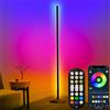 Lampada da Terra LED Dimmerabile,11W RGB Lampada Terra con Telecomando e  Controllo APP, Moderna tessuto RGB Piantana da Terra Dimmerabile Controllo  Vocale per Sala Giochi, Soggiorno, Camera da Letto : :  Illuminazione